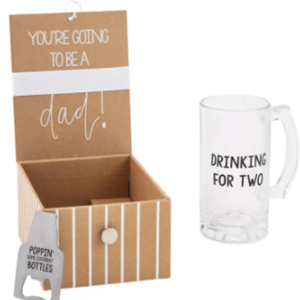 💕2 for $25 💕Dad Beer Announcement Box - DAD TO BE  GIFT - NWT